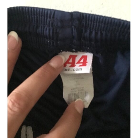 A4- KIDS PULLOVER NAVY ELASTIC WAIST PULLOVER SHORTS SIZE BOY MEDIUM - Picture 3 of 6